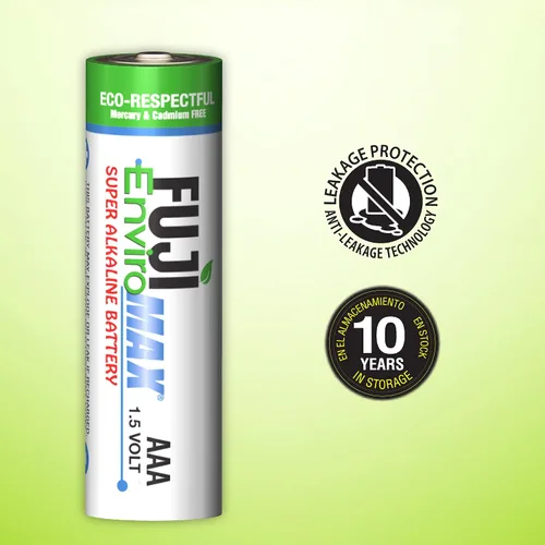 Miniatura 3 de Fuji Batteries 4400BP2 EnviroMax AAA Super Alcalinas Baterías (paquete de 2), 1 ea