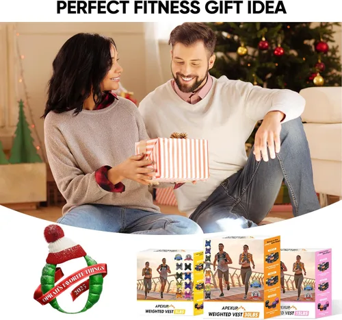 Miniatura 7 de APEXUP - Chaleco con peso de 5, 10, 15, 20, 25 y 30 libras para hombre y mujer, con rayas reflectantes, equipo para entrenamiento de fuerza y correr