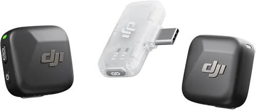 Miniatura 10 de DJI Mic Mini (2 TX + 1 RX + estuche de carga), micrófono inalámbrico Lavalier para iPhone/cámara/Android, ultraligero, audio rico en detalles, uso