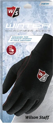 Miniatura 4 de Wilson Staff Men's Winter Golf Gloves - Black