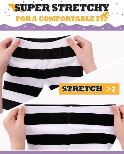 Miniatura 4 de KOBERO Pijamas de Halloween 100% algodón para niños y niñas de 18 meses-12 años