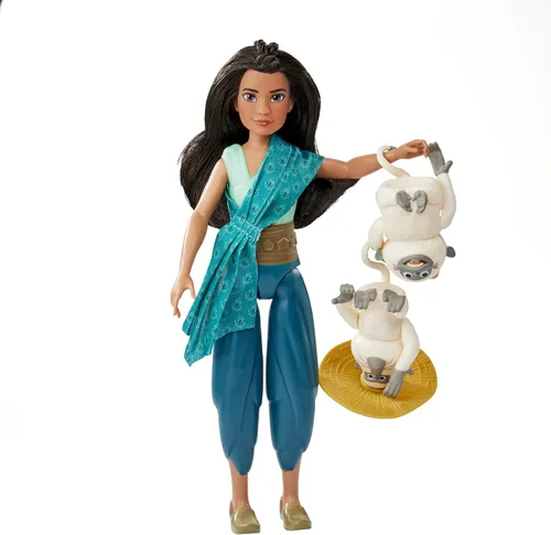 Miniatura 5 de Disney Princess Raya y el último dragón, Raya, Ongis y NOI, ropa y accesorios de moda para muñecas, juguete para niños de 3 años en adelante