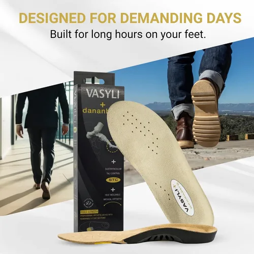 Miniatura 8 de Vasyli Dananberg - Plantilla ortopédica de primer rayo, inserto de zapato de longitud completa para hombres y mujeres, tapones extraíbles