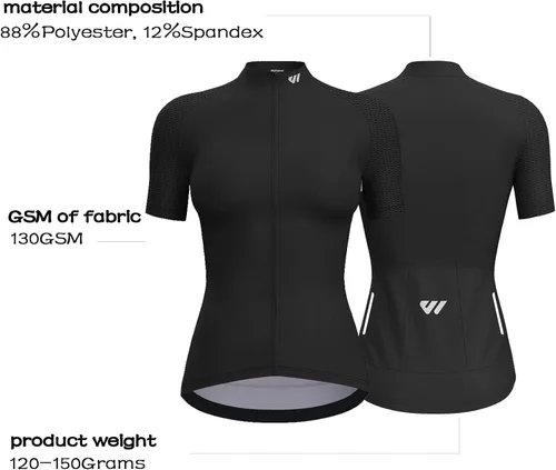 Miniatura 3 de Lo.gas Cycling Jersey WomenShort SleeveBike Bicycle Biking Shirts for Women