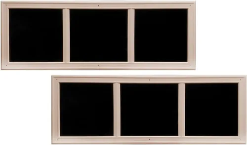 Miniatura 7 de AP240199 - vidrio decorativo legado, blanco Modern Style Panels - Shatter-proof, Privacy Windows - Weather & UV Resistant - DIY Screw-mount