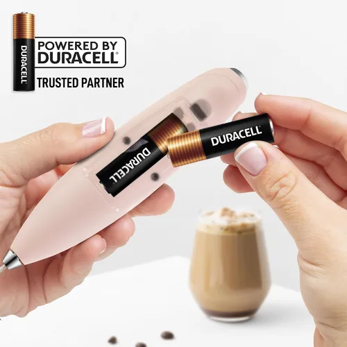 Miniatura 99 de Zulay Milk Boss Espumador de leche potente manual, hace espuma para latte, batidor para mezclar bebidas, café, miniespumador para capuchino, frappé