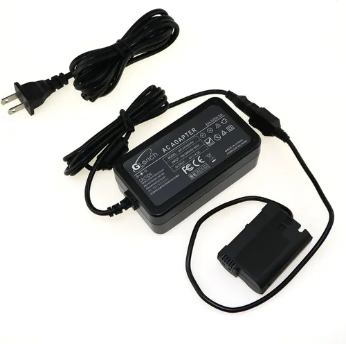 Glorich EP-5B Acoplador DC EN-EL15 EN-EL15a Batería ficticia EH-5 Adaptador de fuente de alimentación de CA Conector de alimentación para Nikon 1 V1