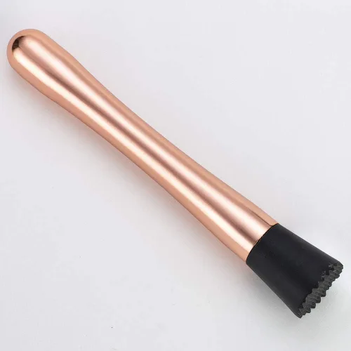 Miniatura 8 de YFS Muddler profesional de acero inoxidable, herramienta de barra duradera y fácil de limpiar, color negro