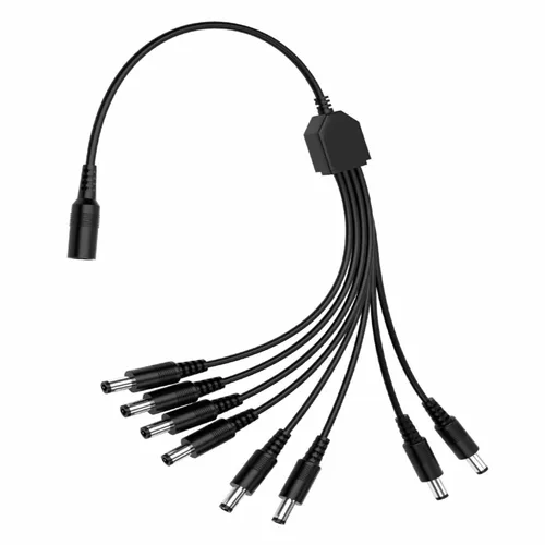 Miniatura 9 de Cable de alimentación divisor de cámaras de seguridad BNC (divisor de 4 vías)