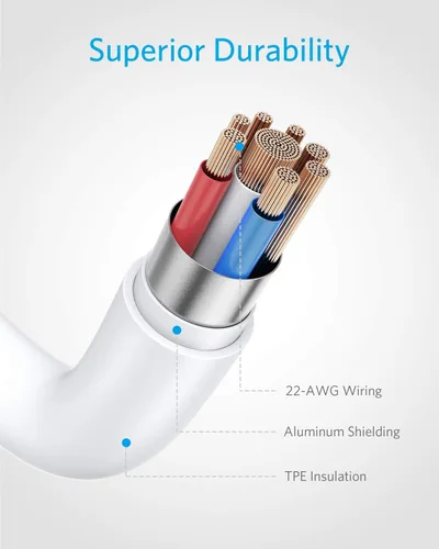 Miniatura 6 de Anker Adaptador de audio USB-C a Lightning (solo audio, no admite carga) (blanco)
