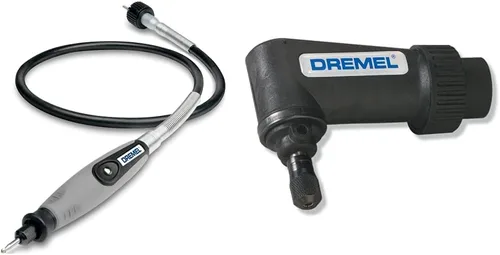 Miniatura 8 de Herramienta rotativa Dremel Mfg 575 con accesorio para ángulo recto