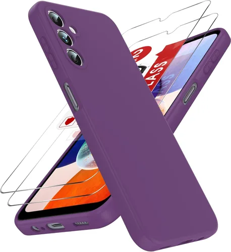 Miniatura 130 de LeYi Funda para Motorola Moto G Play 4G 2024: Funda para Moto G Play 4G 2024 con funda delgada y antiarañazos, silicona líquida a prueba de golpes