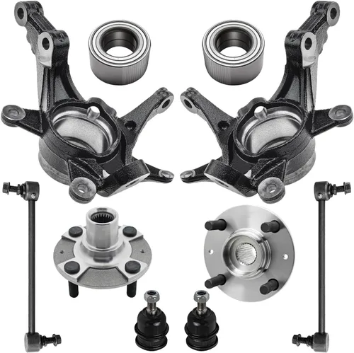 Miniatura 45 de Detroit Axle - Kit de nudillos delanteros derechos RWD para Chevrolet GMC Silverado Suburban Sierra 1500 Avalanche Tahoe Yukon Cadillac Escalade