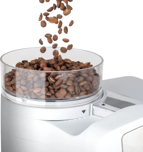 Miniatura 4 de Capresso CoffeeTEAM GS - Cafetera de 10 tazas con molinillo de rebabas cónicas, jarra de vidrio 464.02, color blanco