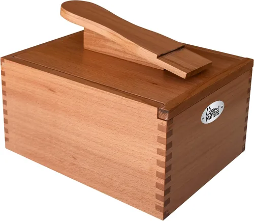 Miniatura 8 de FOOTMATTERS Shoe Shine Valet Box - Cuidado de botas y zapatos de madera dura