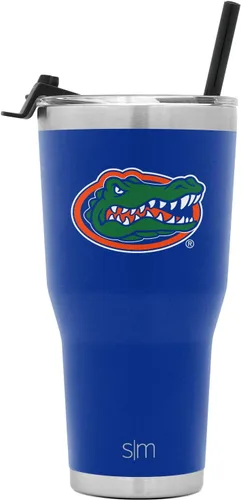 Miniatura 58 de Simple Modern Vaso Cruiser Cruiser con licencia oficial de la NHL Arizona Coyote de 30 onzas, taza de viaje aislada con tapa abatible y popote