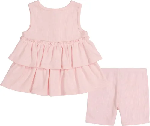 Miniatura 2 de Juicy Couture Conjunto de pantalones cortos de 2 piezas para niños