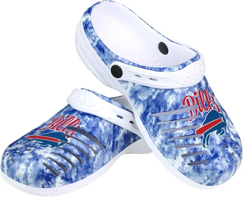 Miniatura 18 de FOCO NFL Womens NFL Team Logo Cloudie Garden Water Sandals Shoes Slipper Clogs with Strap