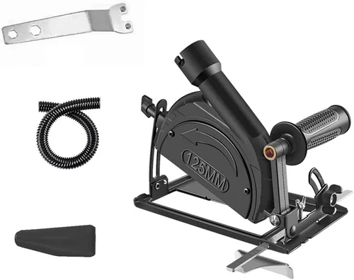 Miniatura 12 de Soporte para amoladora angular de 45 grados, ajustable, accesorios de amoladora angular para amoladora angular de 100 ~ 4.921 in, base de máquina