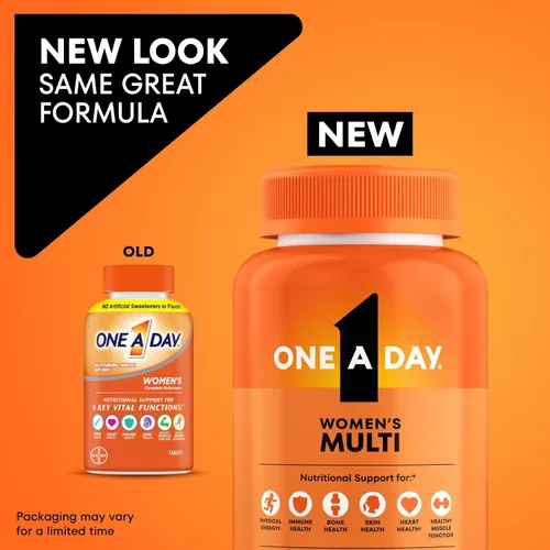 Miniatura 2 de One A Day Multivitamínico para mujeres - Vitaminas diarias para mujer con biotina, calcio, ácido fólico, hierro y zinc, vitaminas completas