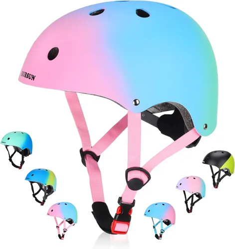 Miniatura 7 de Kids Helmet Toddler Bike Helmets for Ages 2-3-5-8-14 Years Kids Girls Boys Youth, Adjustable Multi-Sport Helmet for Skateboard Cycling Scooter Azul