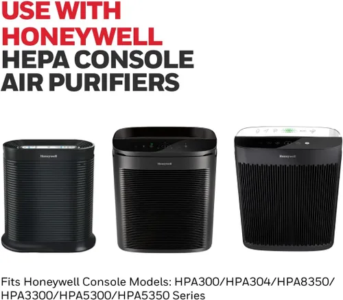 Miniatura 2 de Honeywell Kit de Repuesto de Filtro Purificador de Aire HEPA para Purificadores de Aire de las Series HPA300, HPA3300, HPA5300, HPA8350, Paquete