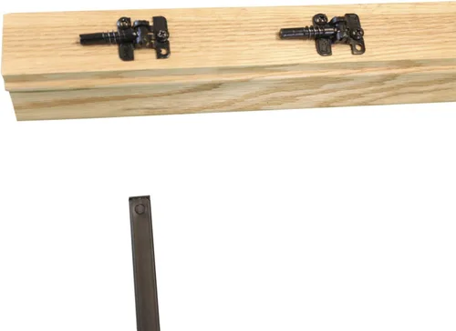 Miniatura 5 de Sección de barandal de escalera DIY, ángulo ajustable, con balustres metálicos negros (doble giro, una cesta)