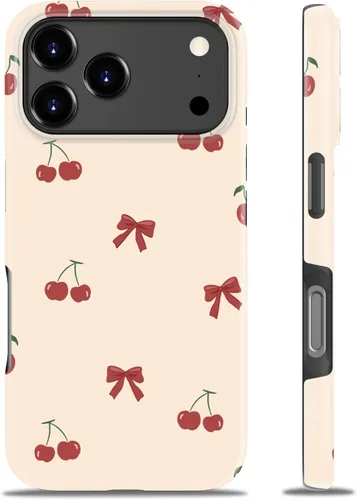 Miniatura 150 de Goodon para iPhone 17 Pro, Funda Estética de Gato Negro y Niña Naranja, Compatible con Magsafe, Funda Protectora Retro Única y Moderna de Silicona