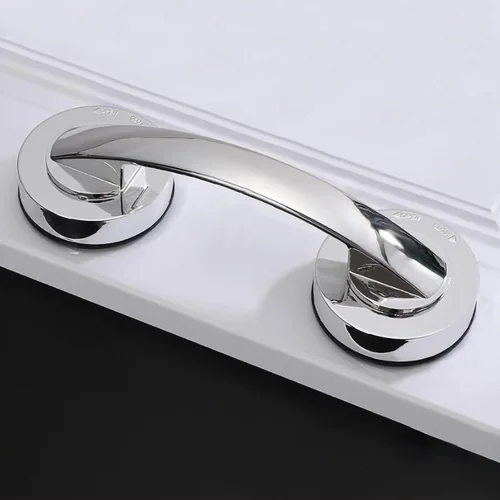 KAFENDA Manijas de vidrio para puertas y ventanas, puertas correderas de baño, pasamanos de ducha. Reposabrazos con ventosa para armarios, armarios