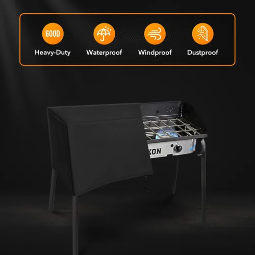 Miniatura 3 de ZBXFCSH Cubierta de patio resistente se ajusta a estufa Camp Chef de 2 quemadores OSD-60LW, EX-60, CC-60, DL-60, DC-60LW, DH-280, DH-170, SOC-60