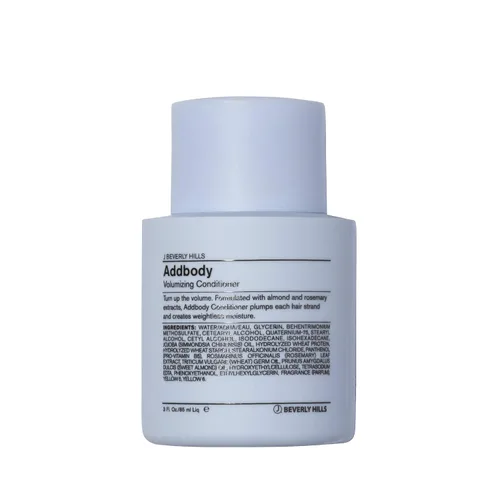 J Beverly Hills Blue Addbody Acondicionador voluminizador con aceite de romero para el crecimiento del cabello, (3 onzas, 12, 32 onzas)