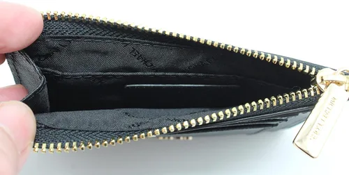 Miniatura 7 de Michael Kors Jet Set Travel - Funda pequeña para tarjetas de doble cara color negro