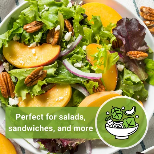 Miniatura 6 de Sow Right Seeds - Ensaladera Semillas de lechuga de hojas verdes para plantar - Paquete de reliquia sin OMG con instrucciones para plantar un huerto