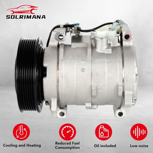 Miniatura 2 de Conjunto de embrague del compresor del A/C CO 28003C se adapta para Honda Accord 2.4L 2003-2007 Kit compresor de CA Refrigeración del motor Piezas