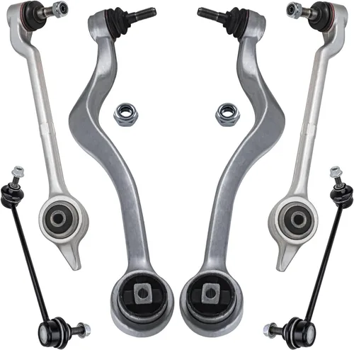 Miniatura 147 de Detroit Axle - Kit de brazos de control de extremo delantero 4WD para Ford 04-08 F-150, 06-08 Lincoln Mark LT, 4 extremos de barra de acoplamiento