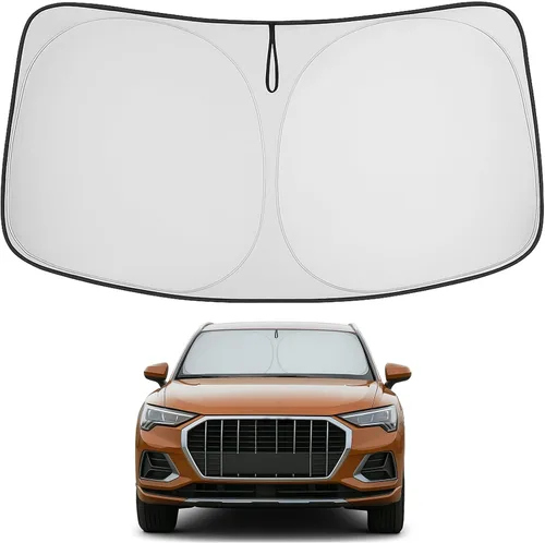 Miniatura 259 de Proadsy Parasol para parabrisas actualizado 2025, ajuste personalizado Dodge RAM 1500 2Dr 2019-2024 2025, 4 capas, plegable, protector de parasol