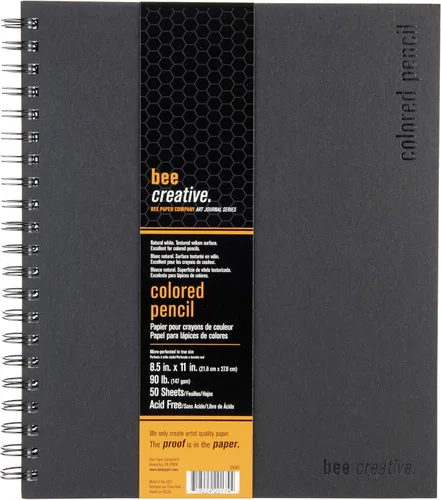 Miniatura 16 de Bee Paper - Cuaderno de Dibujo para Marcadores Creativos de 8" x 8