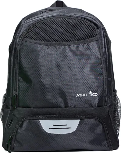 Miniatura 8 de Athletico - Mochila de fútbol juvenil, mochilas para baloncesto, voleibol y fútbol americano Incluye compartimentos separados para tacos y pelota