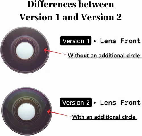 Miniatura 6 de [1 Pza] Vidrio de Lente de Cámara de Repuesto para Insta360 ONE X2, Pieza de Reparación de Lente de 360° Compatible con Accesorios de Cámara