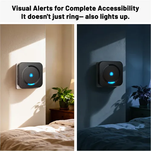 Miniatura 4 de Extensor de timbre de puerta inalámbrico para Blink - Compatible con Blink Doorbell (Gen 1), 1 extensor de timbre de video y 2 receptores