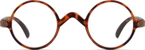 Miniatura 10 de Paquete de 6 lentes de lectura redondos Professor para mujeres y hombres, lectores vintage +0.00