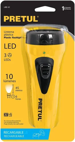 Miniatura 3 de Linterna recargable LED, 10 lúmenes, Pretul
