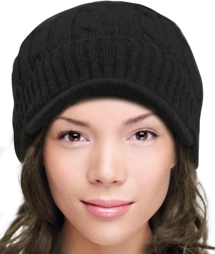 Miniatura 2 de Dahlia Women's Chic Flower Newsboy Cap Hat Wool Blend - Dual Layer