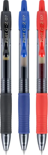 Miniatura 2 de Pilot G2 - Bolígrafos de gel de alta calidad, punta gruesa, bolígrafos de tinta de gel, 0.039 pulgadas, paquete de 36, negro, azul, rojo, ideal