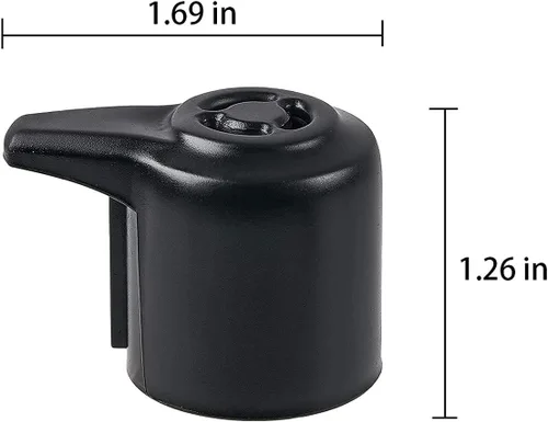 Miniatura 2 de Paquete de 2 válvulas de liberación de vapor, mango universal de liberación de válvula de presión para olla instantánea de 3, 5, 6, 8 cuartos