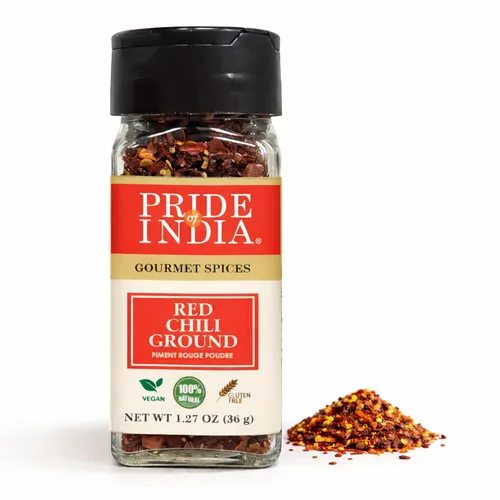 Miniatura 44 de Pride of India – Jengibre Fino Molido – Especia Gourmet – Se Mezcla Bien – Bueno para Cocinar/Hornear/Té y Más – Sin Aditivos – Polvo de Raíz Fresca
