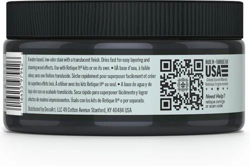 Miniatura 2 de Tintes de gel a base de agua de Retique It (tinta de 8 onzas, 10 Negro Clásico)
