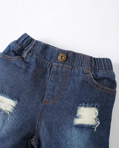 Miniatura 24 de Conjunto de ropa de verano para bebé y niño, camiseta de manga corta de algodón, pantalones cortos de dinosaurios, conjunto de ropa para niño