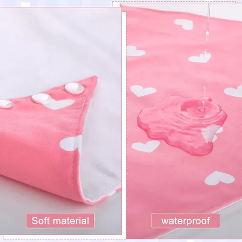 Miniatura 3 de Janmercy Paquete de 5 baberos tipo bandana para adultos, extra grandes, suaves, ajustables, absorbentes, para mujeres, necesidades especiales