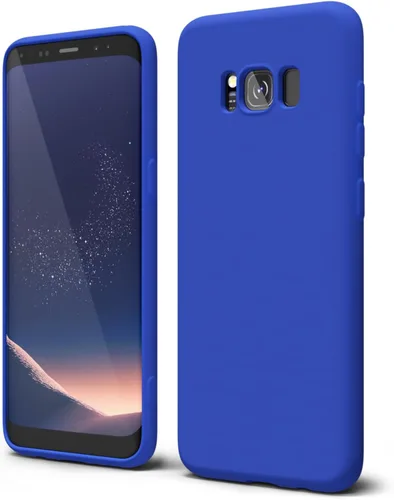 Miniatura 88 de oakxco Funda para teléfono Samsung Galaxy S21 Ultra con agarre de silicona líquida, bonita funda delgada y delgada de goma suave de TPU lisa